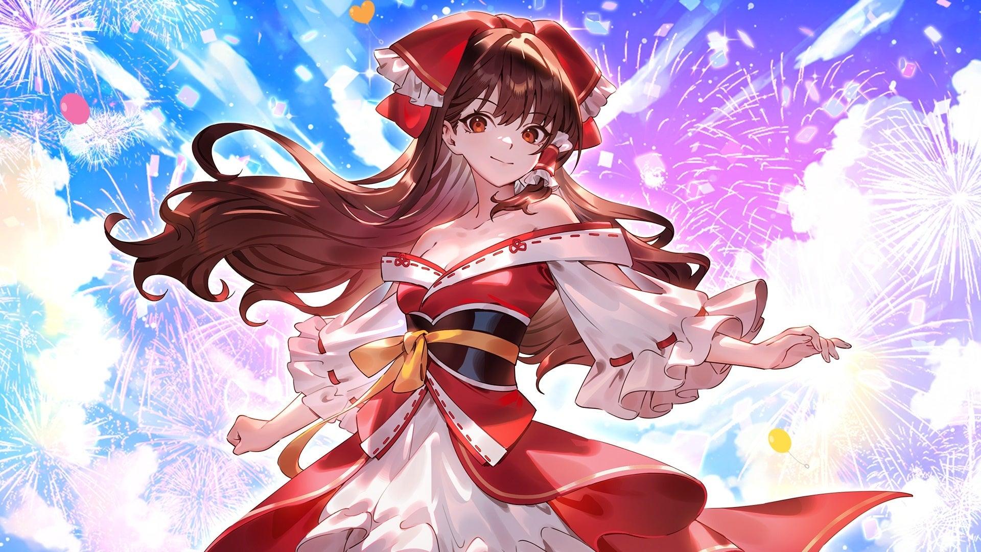 手描きイラスト☆東方Project 博麗霊夢☆A4サイズ 手描きイラスト 東方Project 博麗霊夢 霧雨魔理沙-予算案